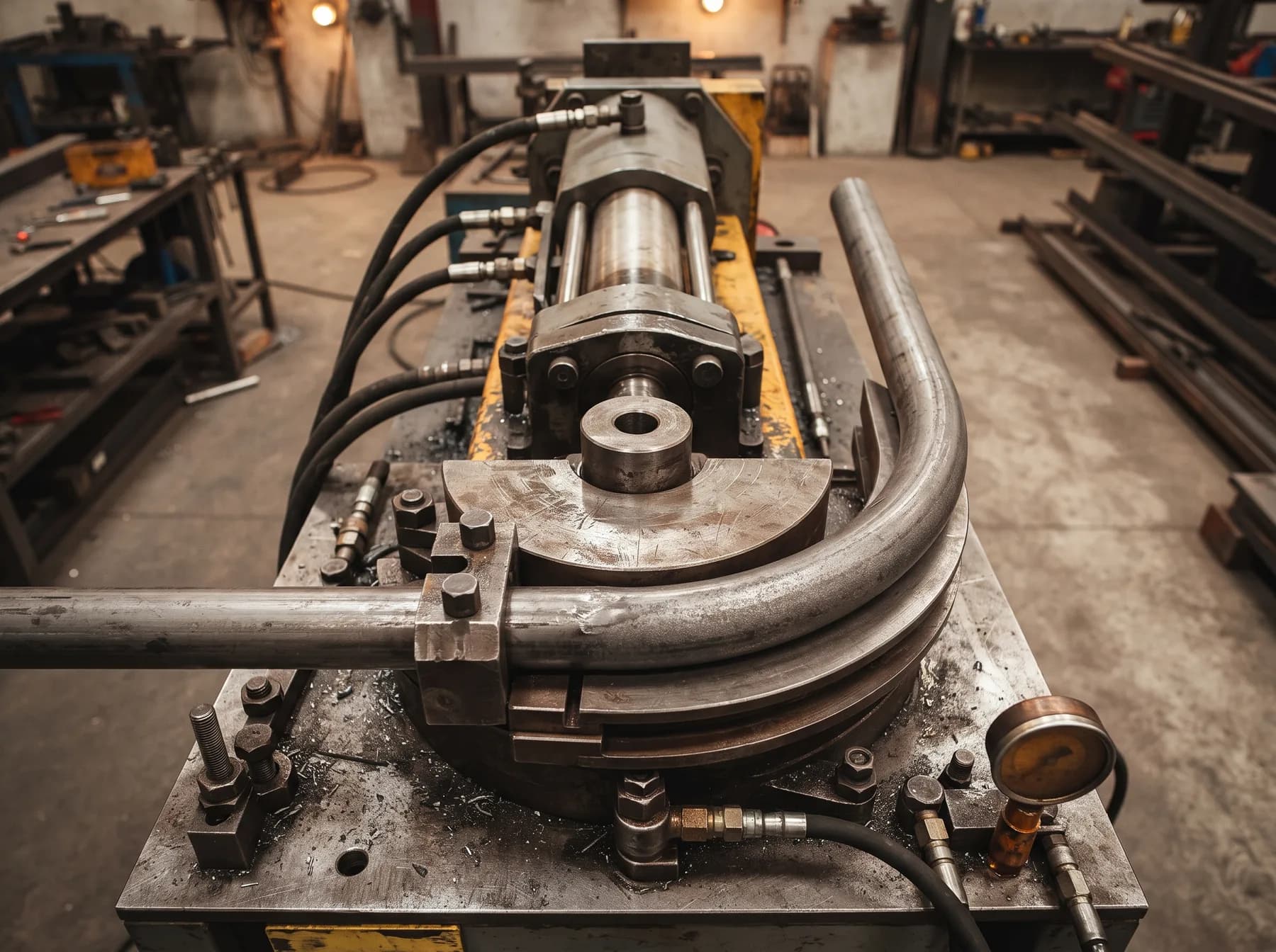 Hydraulic bending
